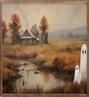 Ghosts In Field By Petals Prints Design
